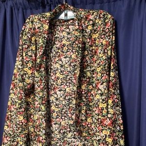 Floral blazer